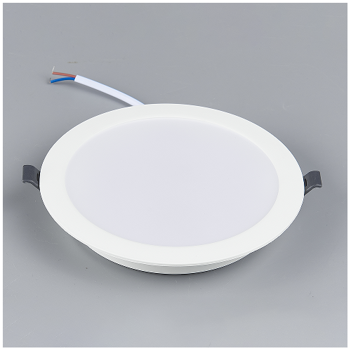 塑料BOB面板灯暗装系列-正发光圆形